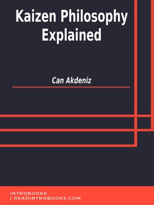 cover image of Kaizen Philosophy Explained